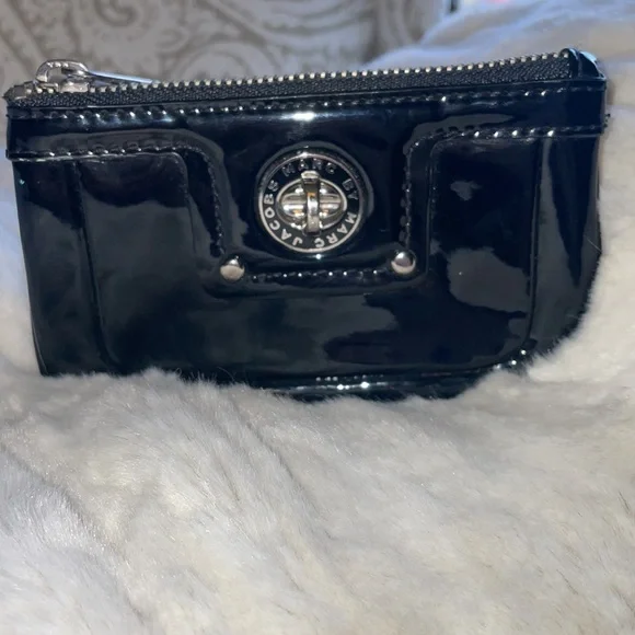 Marc By Marc Jacob’s Black Patent Leather Coin Purse - Picture 6 of 6